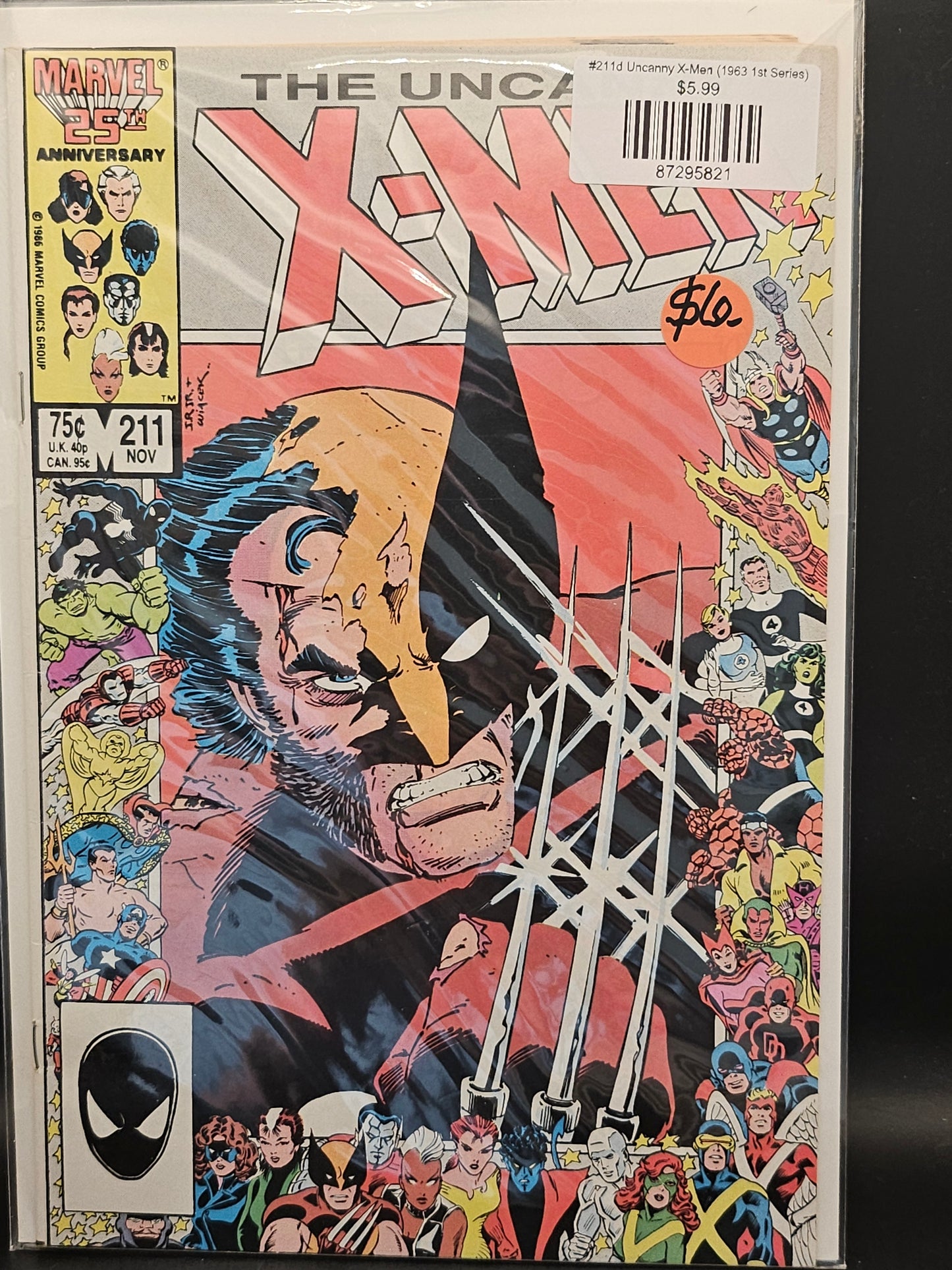 #211d Uncanny X-Men (1963 1st Series)
