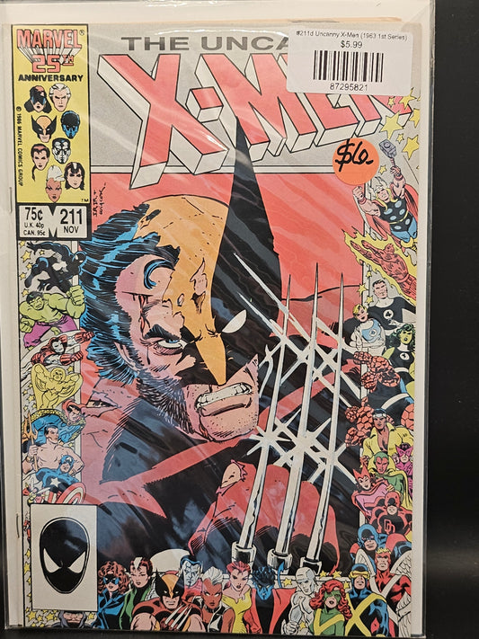 #211d Uncanny X-Men (1963 1st Series)