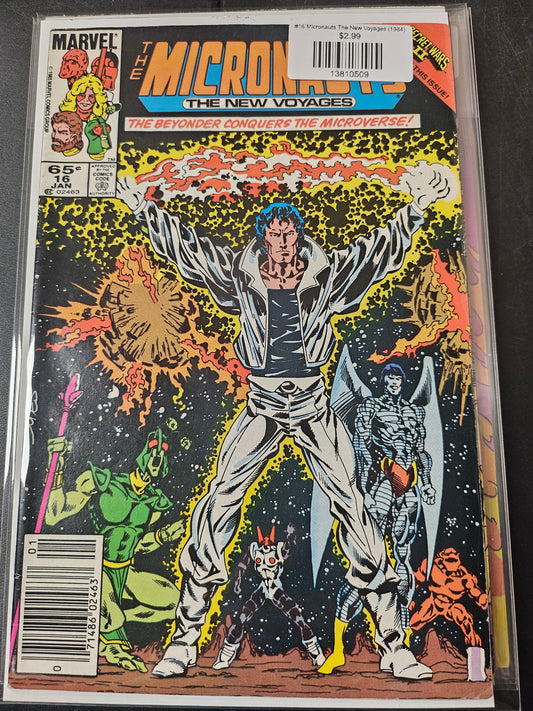 #16 Micronauts The New Voyages (1984)