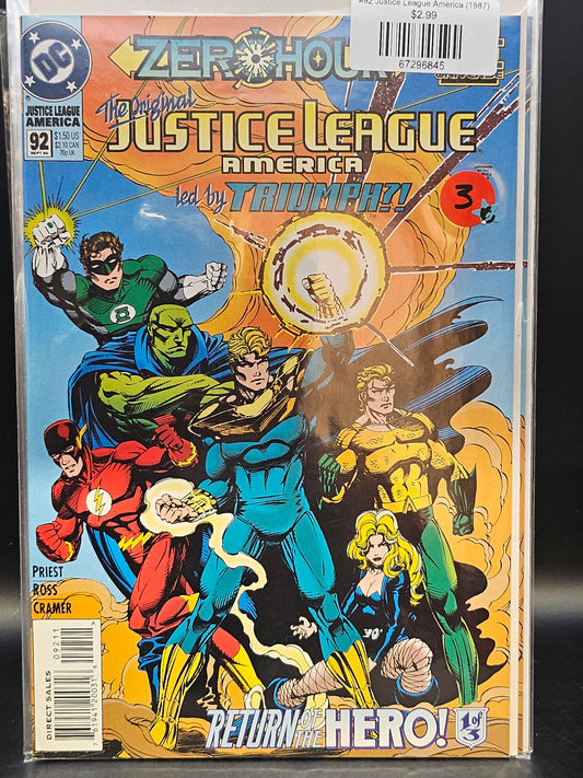 #92 Justice League America (1987)