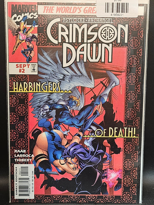 #2 Psylocke and Archangel Crimson Dawn (1997)