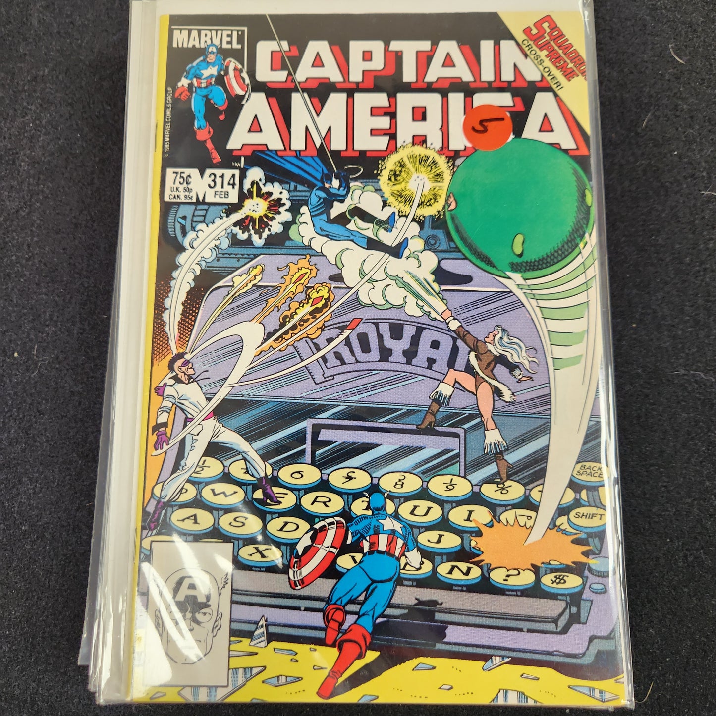 Captain America – Marvel – 1968–1996 – Volume 1 – Ongoing Series – #314