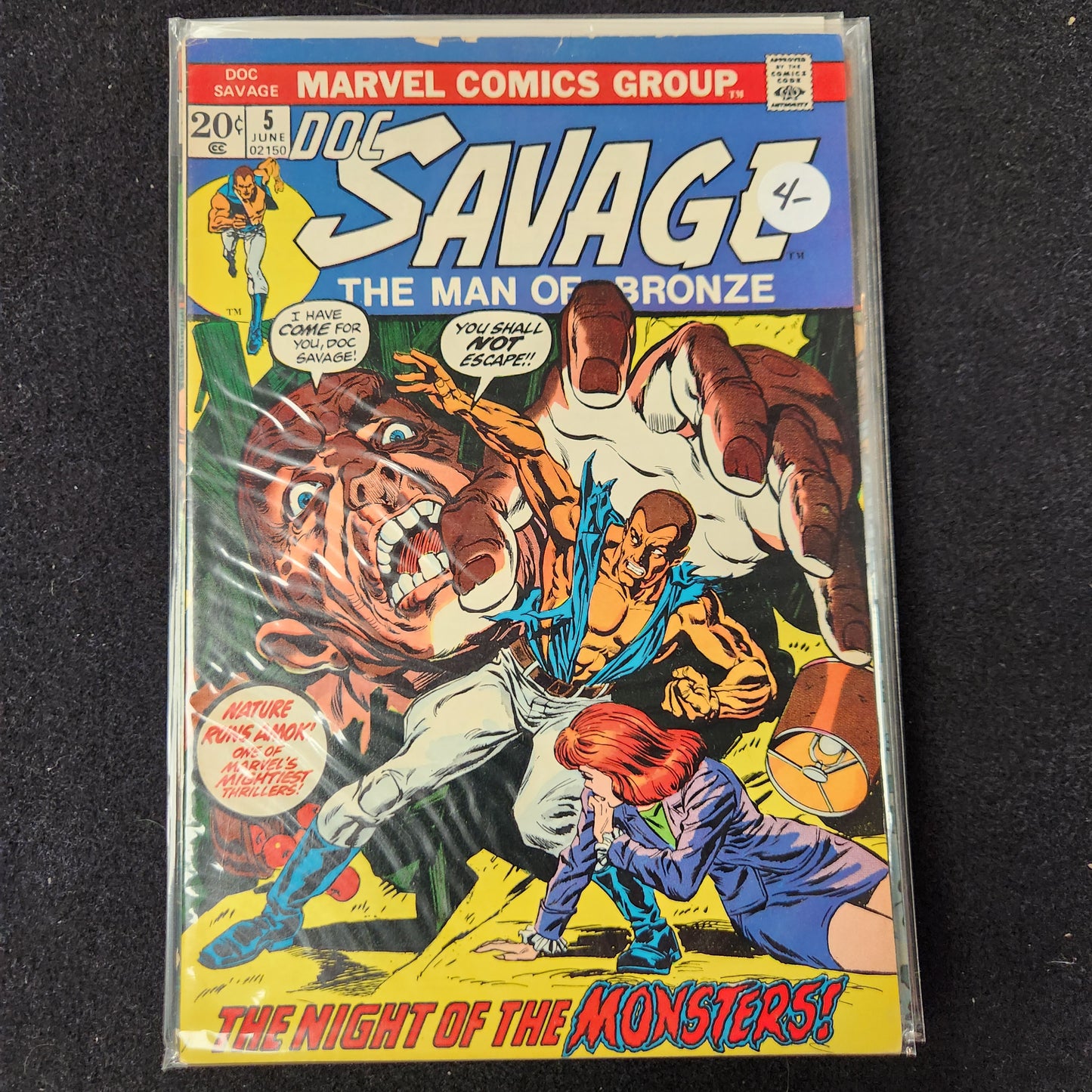 115.102 – Doc Savage - #5 -1972-74
