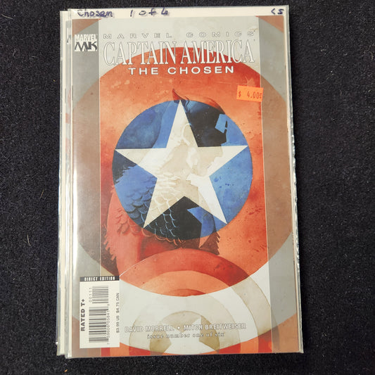 Captain America: The Chosen – Marvel – 2007–2008 – Volume 1 – Limited Series – #1 of 6 - Cover A - Direct Edition