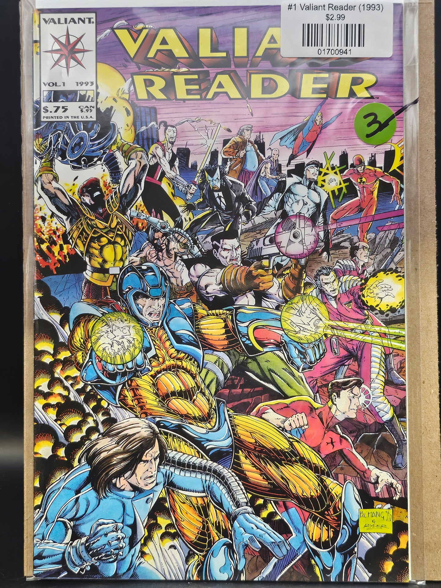 #1 Valiant Reader (1993)