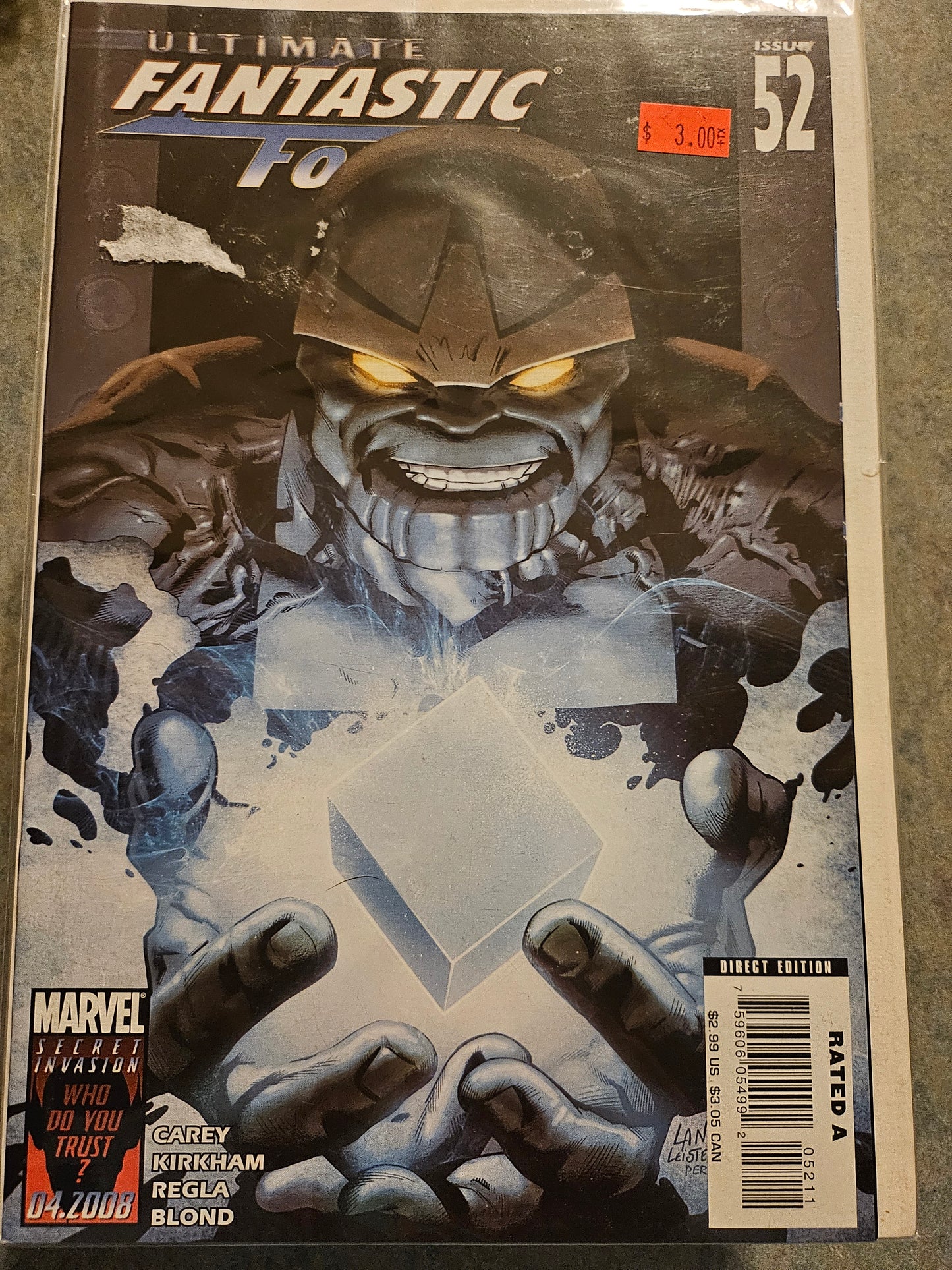 122.100 – #52 - Fantastic Four Ultimate -2001-2009