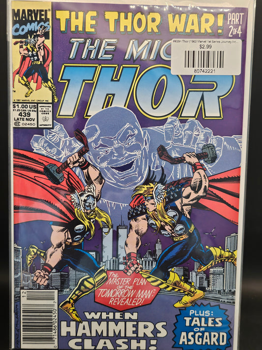 #439n Thor (1962 Marvel 1st Series Journey Into Mystery)