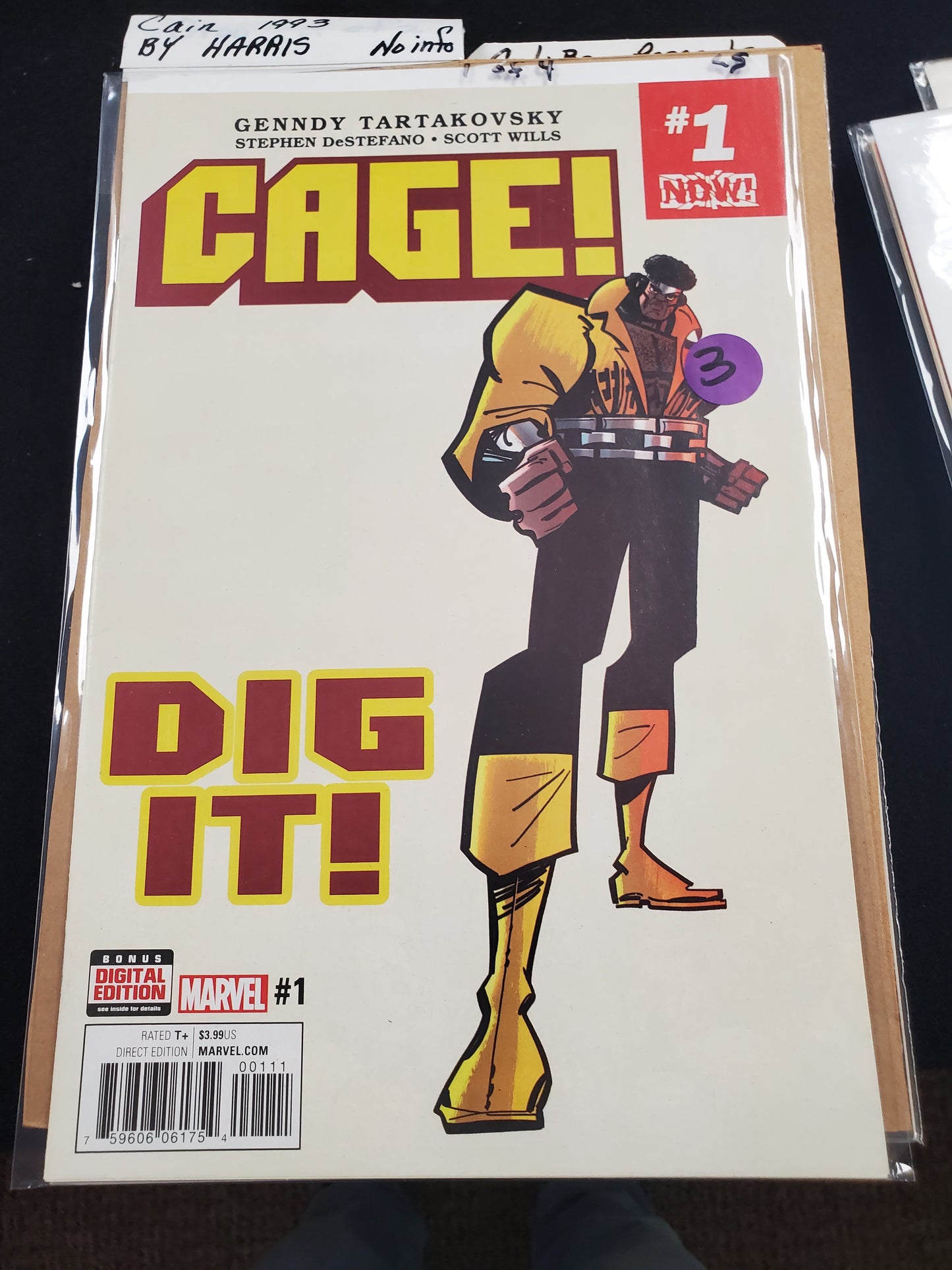 115.100 – #1 of 4 – limited series – Cage Limited Series