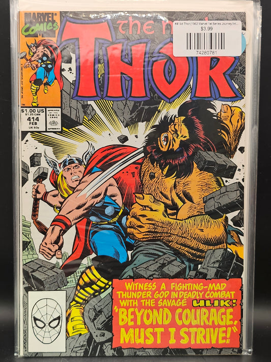 #414d Thor (1962 Marvel 1st Series Journey Into Mystery)