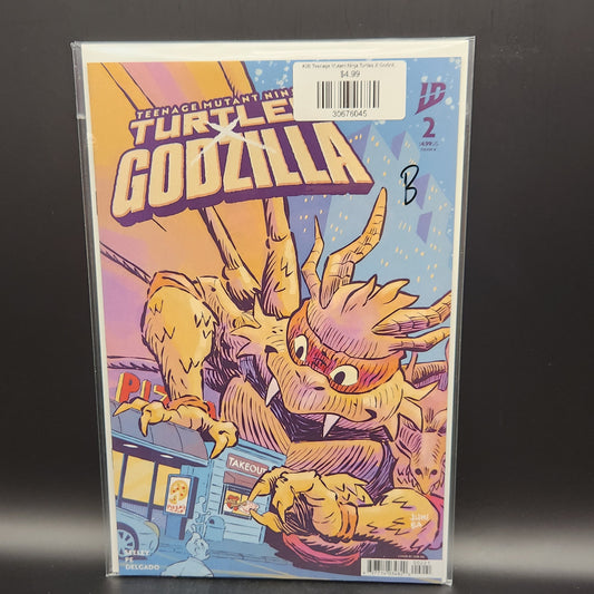 #2B Teenage Mutant Ninja Turtles X Godzilla (2025 IDW)