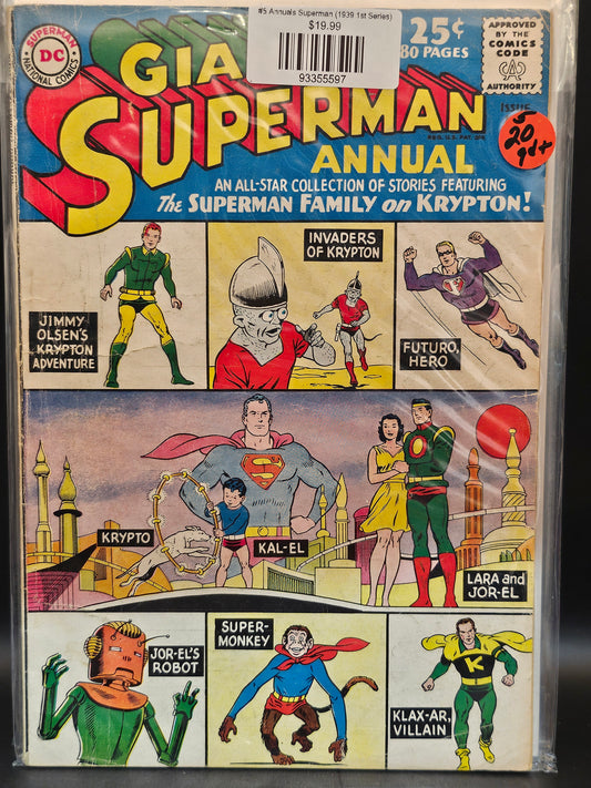 #5 Annuals Superman (1939 1st Series)