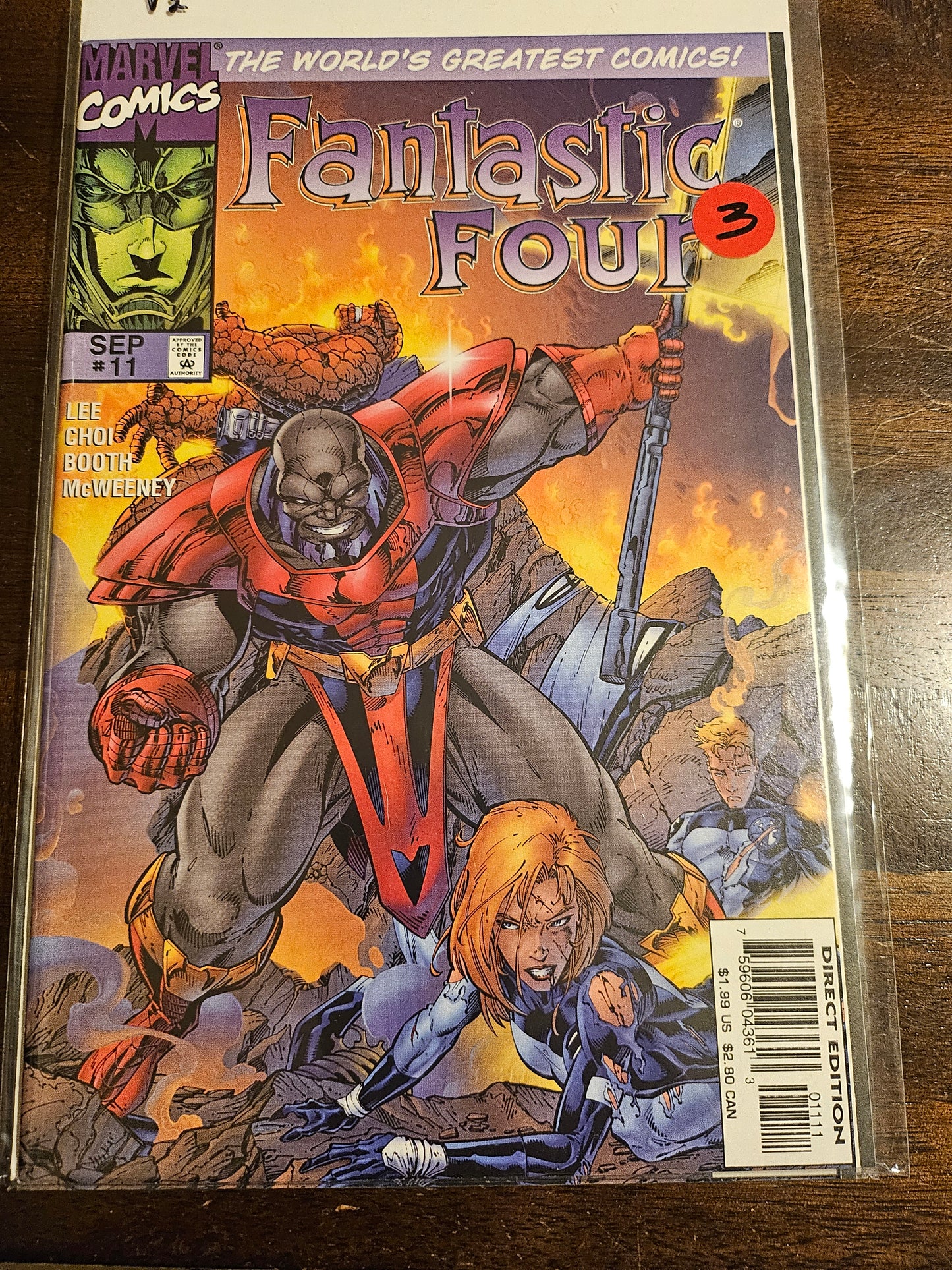 101.8 Fantastic Four – #11 – v2 (1996–1997)