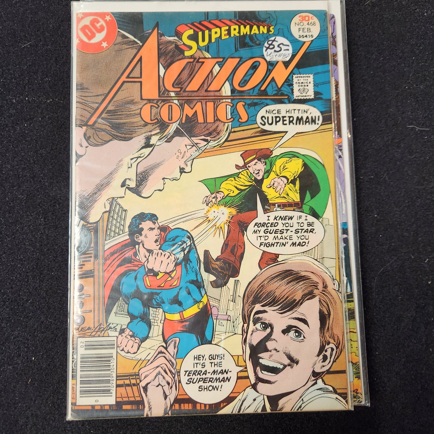 Action Comics #468 - The Terra-Man (DC 1977)
