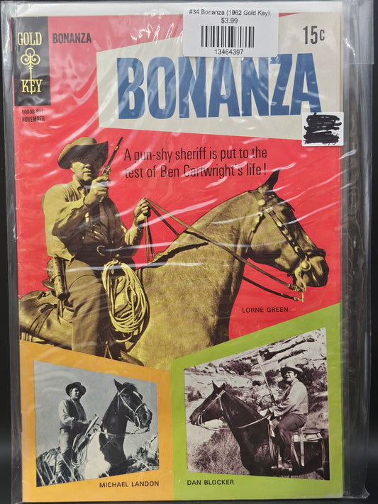 #34 Bonanza (1962 Gold Key)