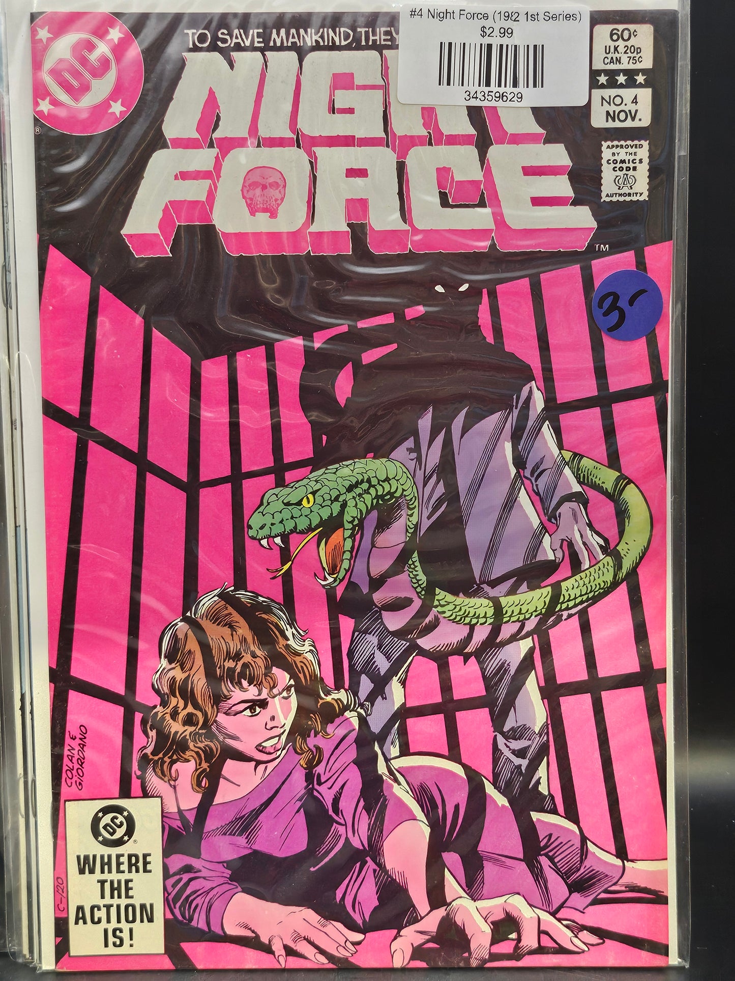 #4 Night Force (1982 1st Series)