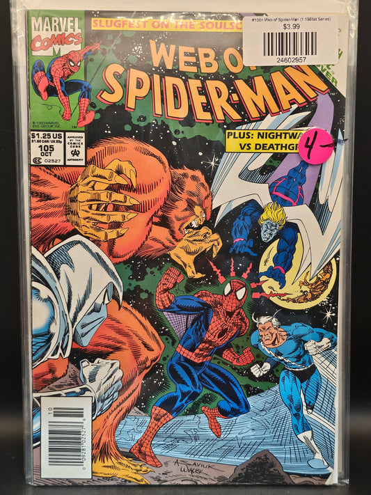 #105n Web of Spider-Man (1985 1st Series)
