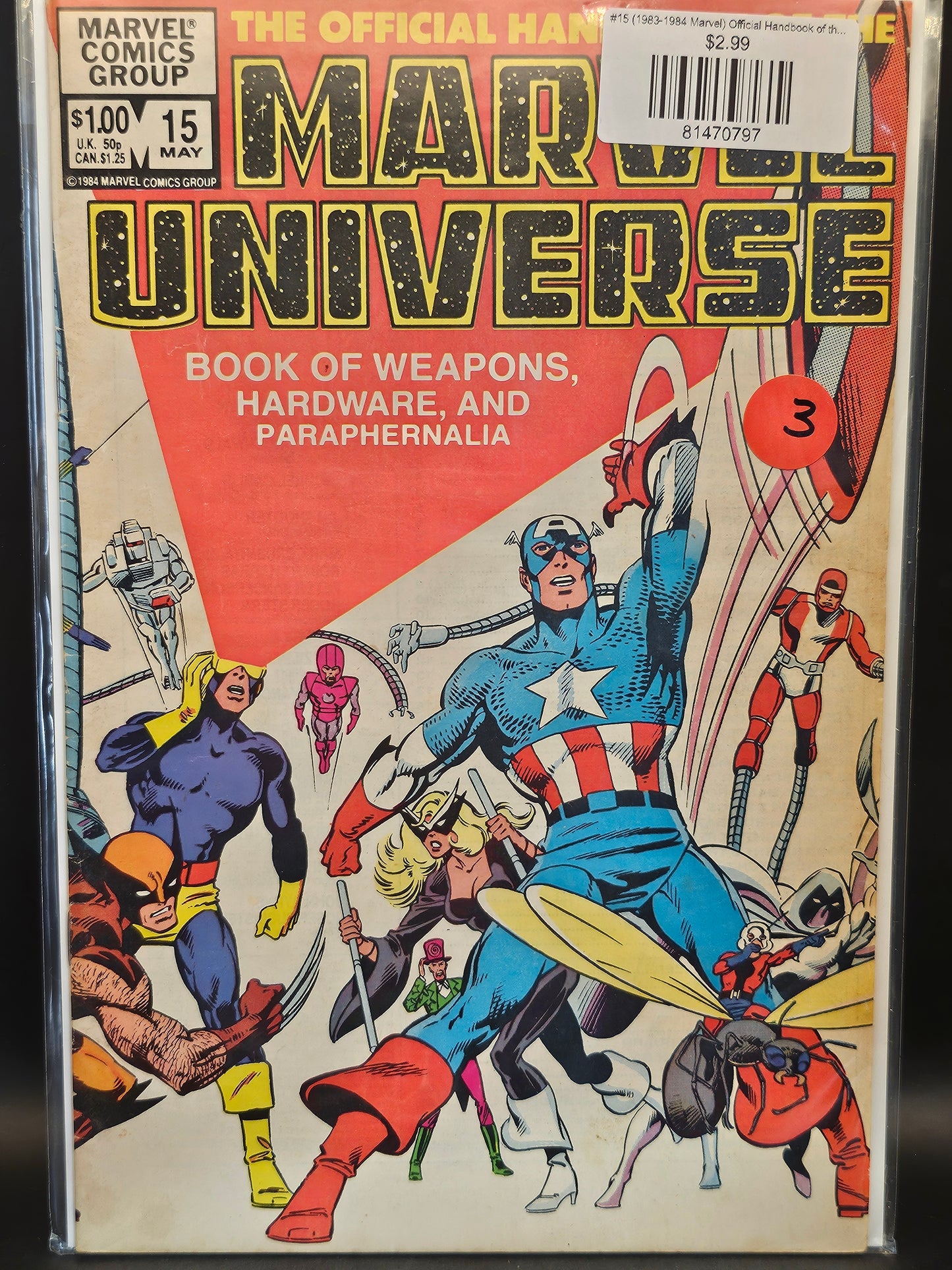#15 (1983-1984 Marvel) Official Handbook of the Marvel Universe
