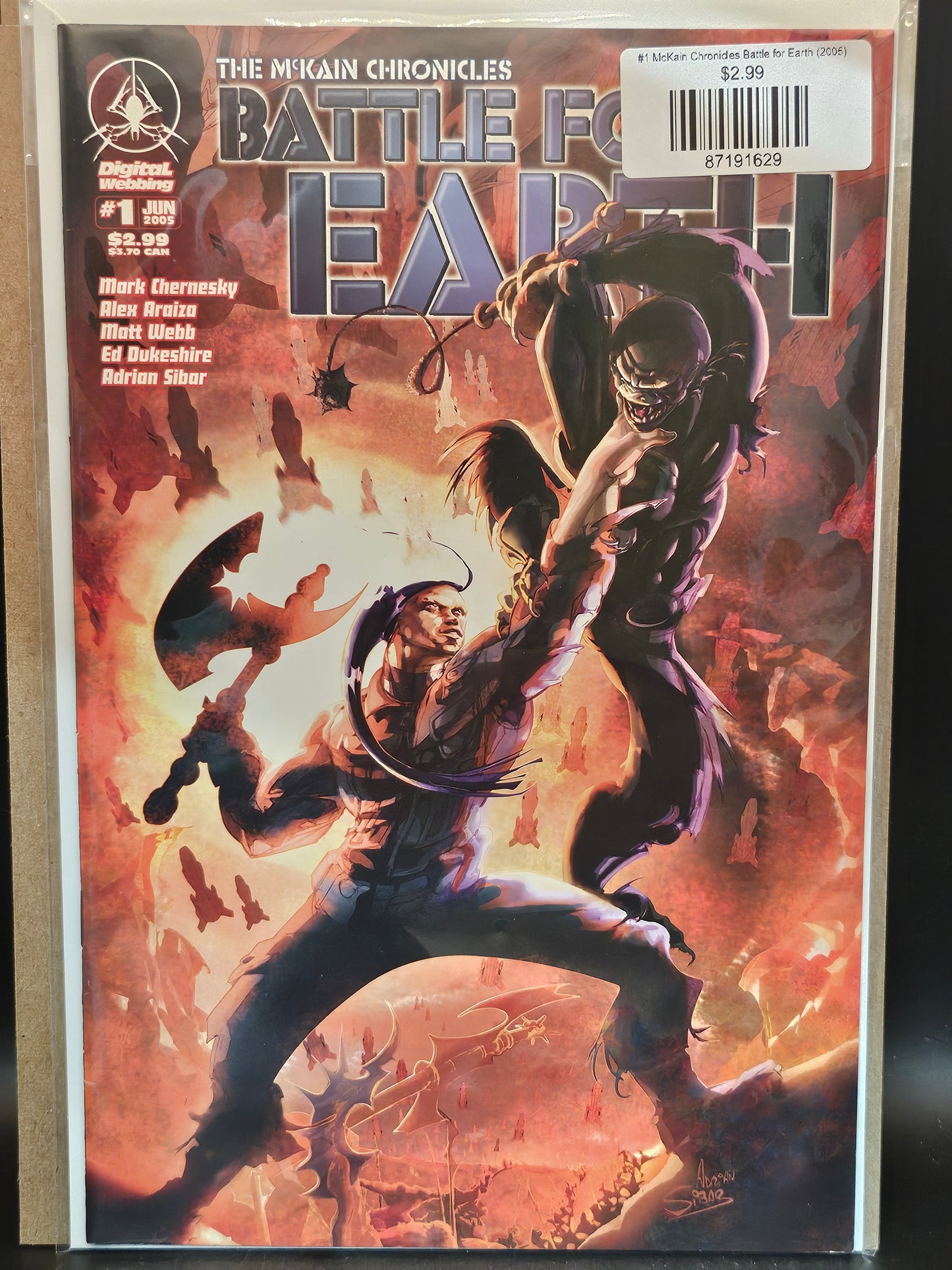 #1 McKain Chronicles Battle for Earth (2005)