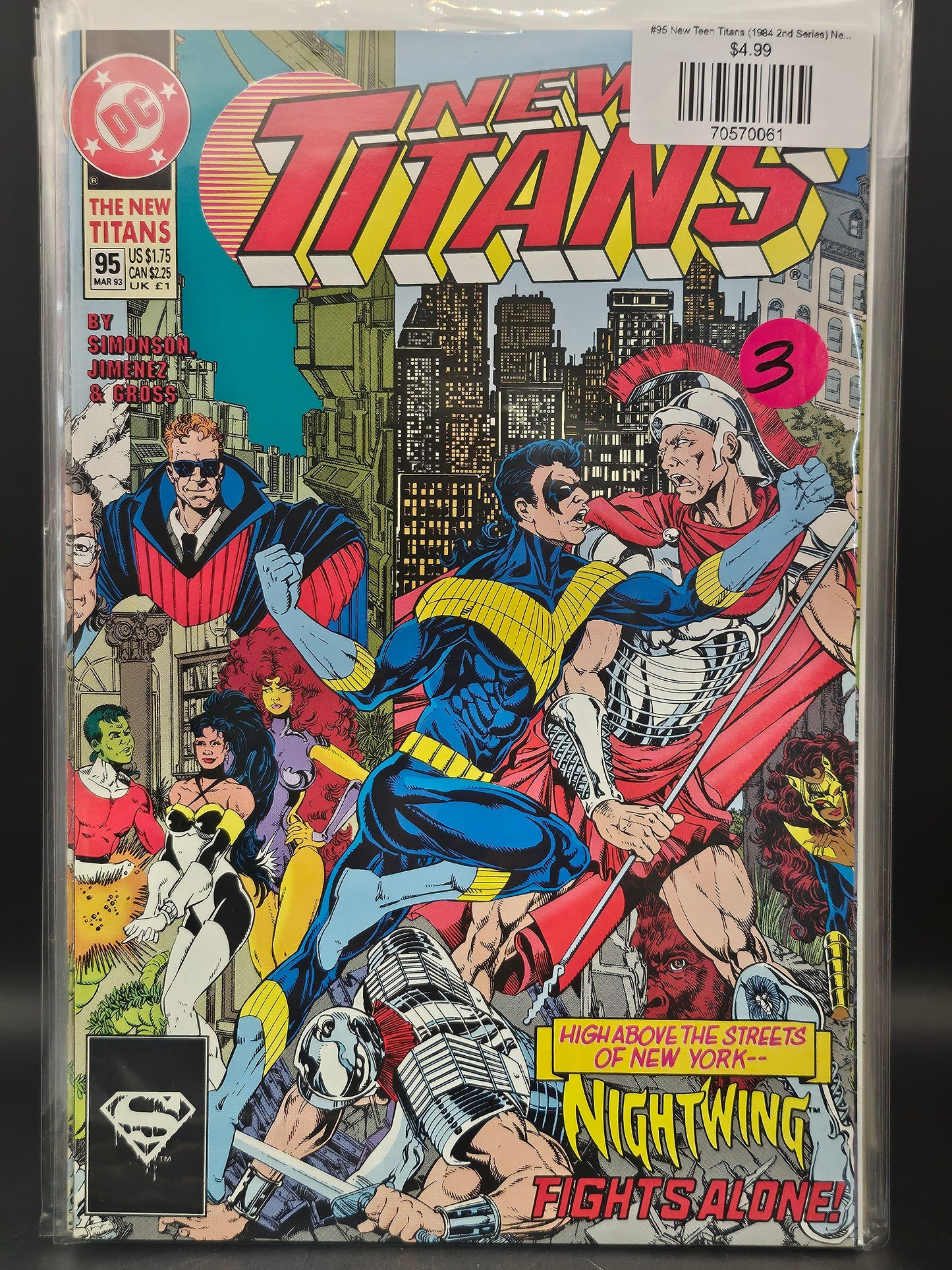 #95 New Teen Titans (1984 2nd Series) New Titans