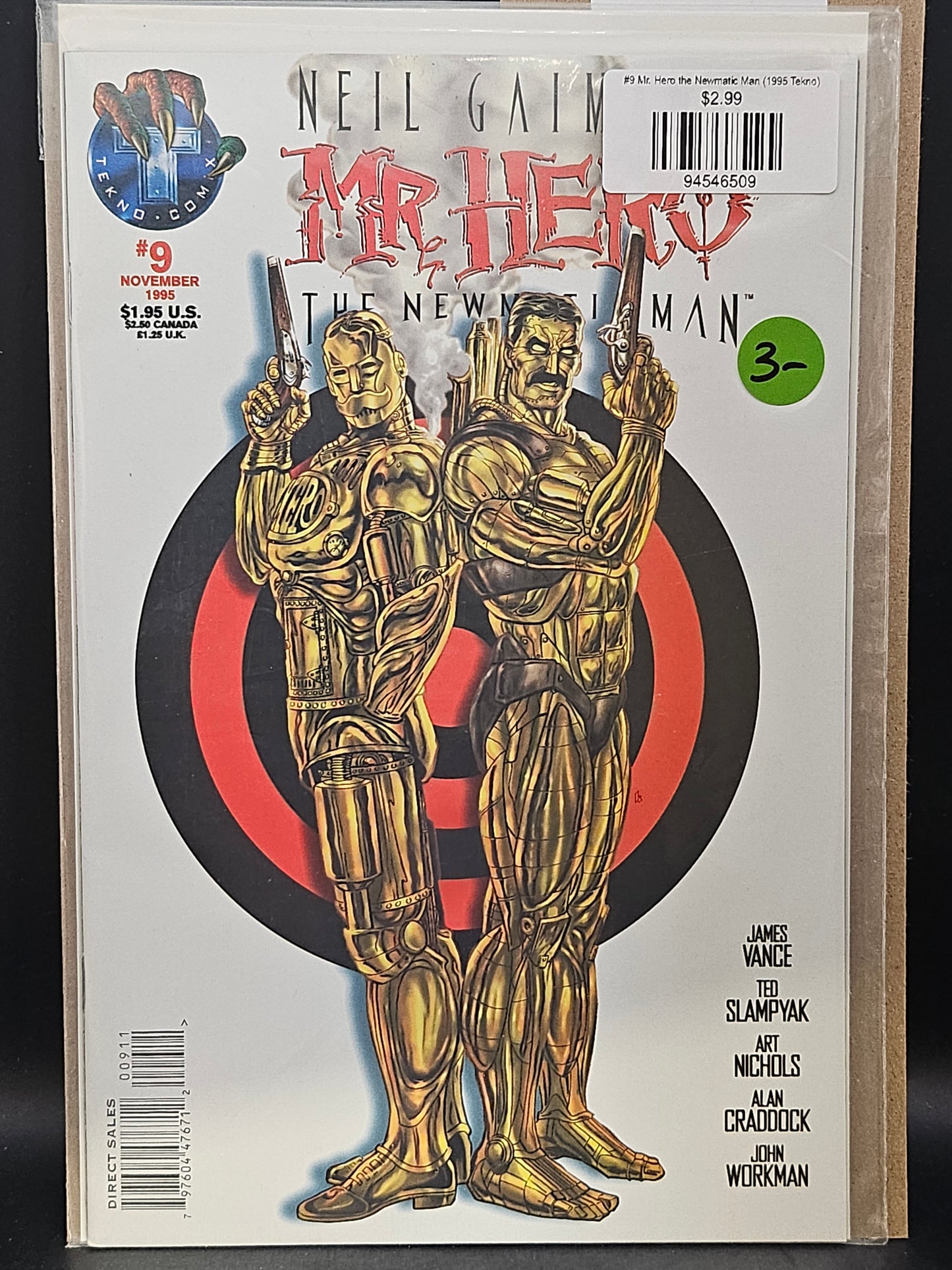 #9 Mr. Hero the Newmatic Man (1995 Tekno)