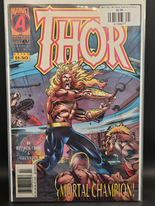 #495n Thor (1962 Marvel 1st Series Journey Into Mystery)
