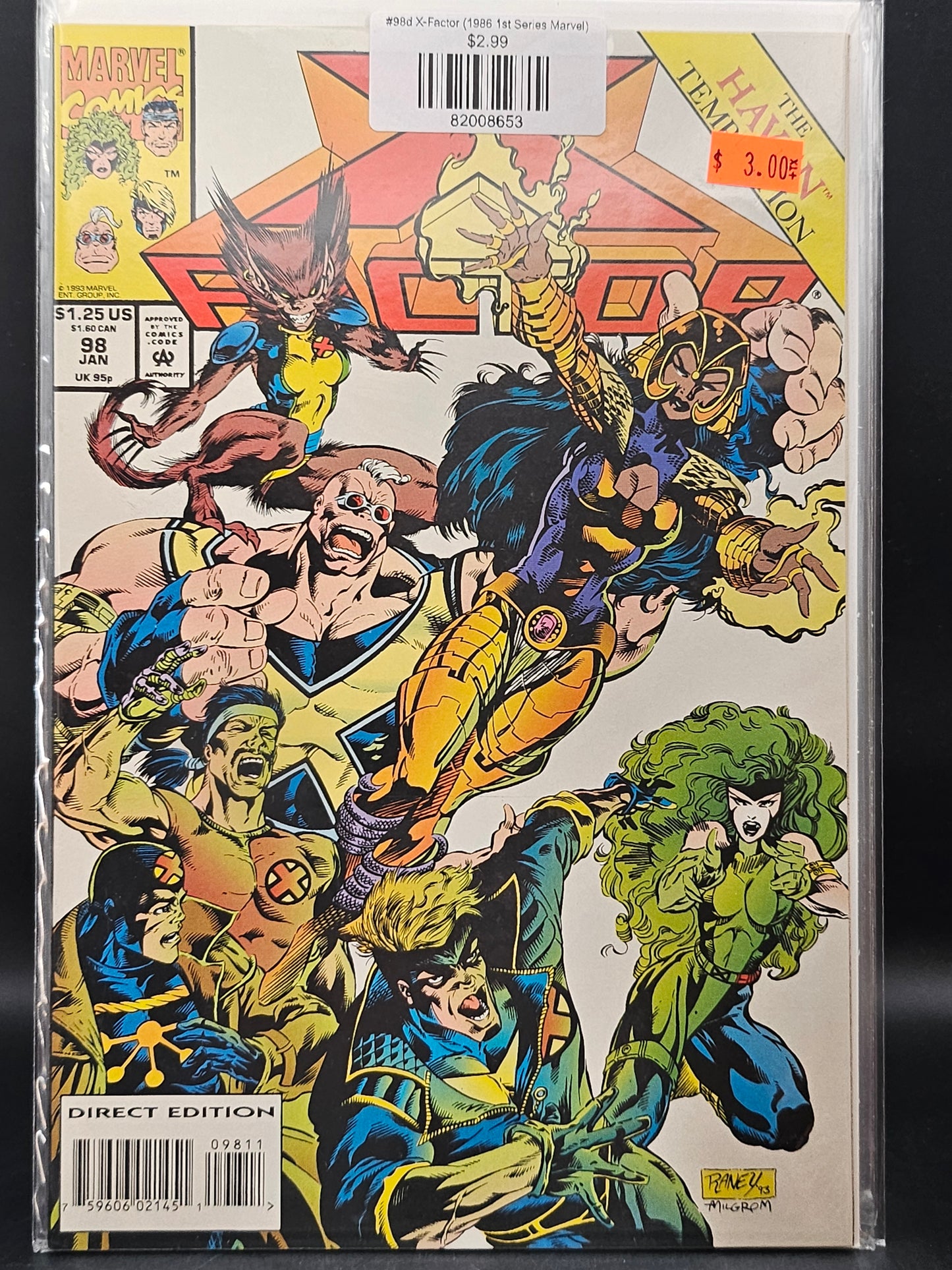 #98d X-Factor (1986 1st Series Marvel)