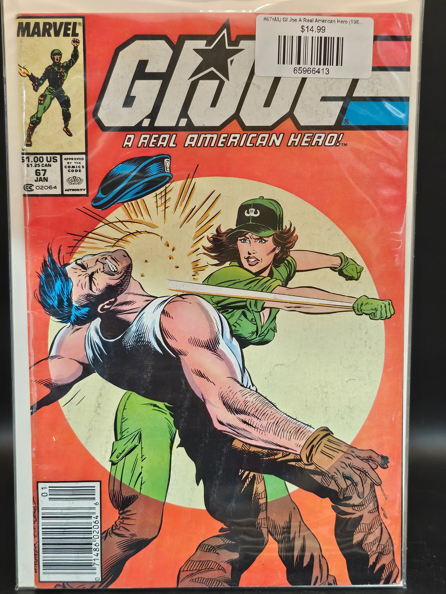 #67nMJ GI Joe A Real American Hero (1982 Marvel)