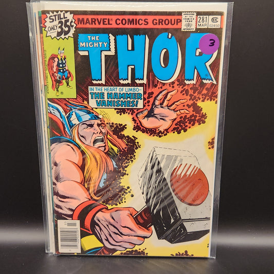 #281 Thor (1962 Marvel 1st Series Journey Into Mystery)