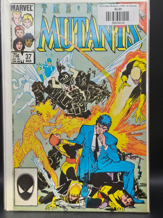 #37d New Mutants (1983 1st Series)