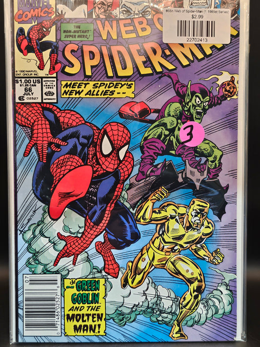 #66n Web of Spider-Man (1985 1st Series)