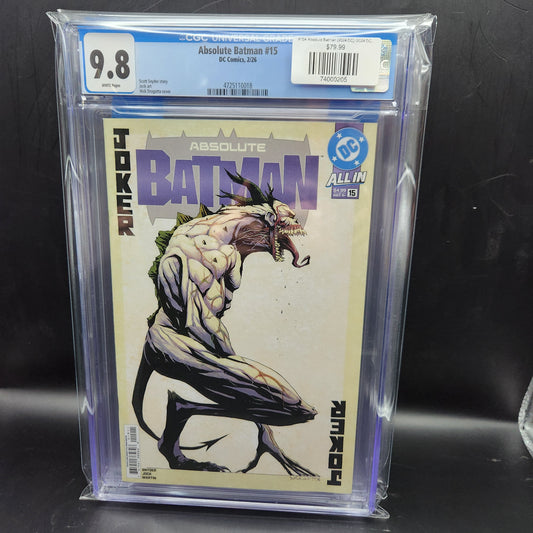 #15A Absolute Batman (2024 DC) (2024 DC) #15A $80 (9.8)