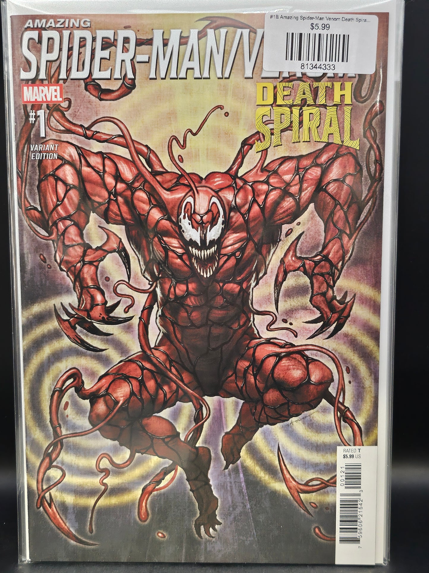 #1B Amazing Spider-Man Venom Death Spiral (2026 Marvel)