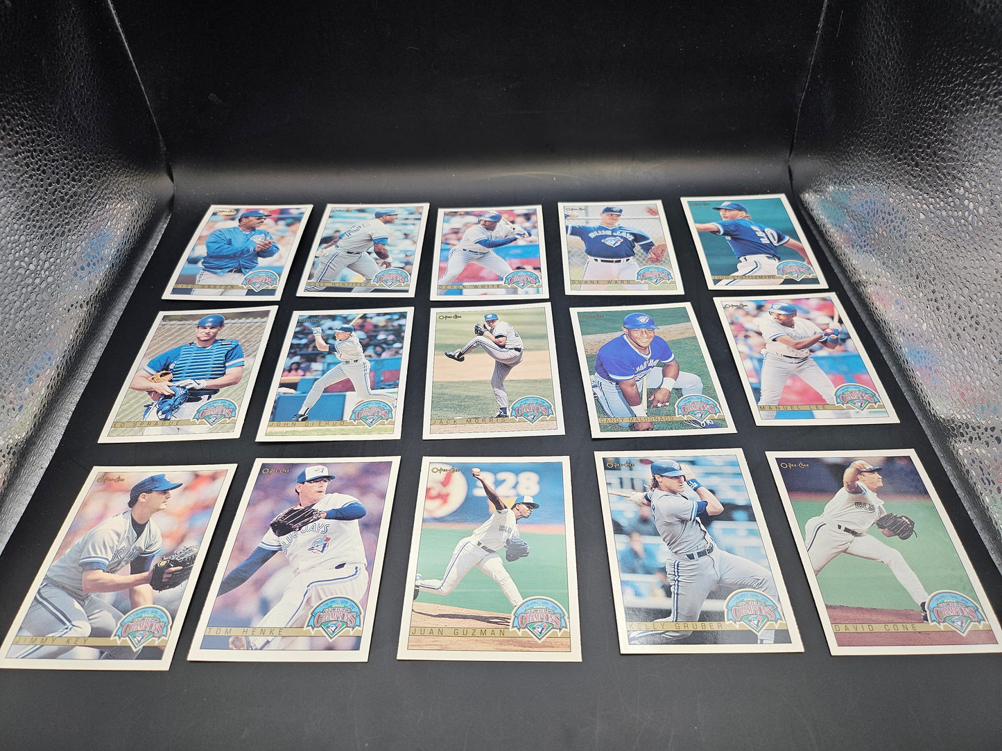 O-Pee-Chee World Champs 1-18 Blue Jays World Series Heroes 1-4  1993 cards