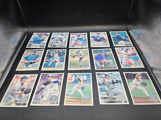 O-Pee-Chee World Champs 1-18 Blue Jays World Series Heroes 1-4  1993 cards