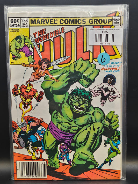 #283n Incredible Hulk (1962 Marvel 1st Series)