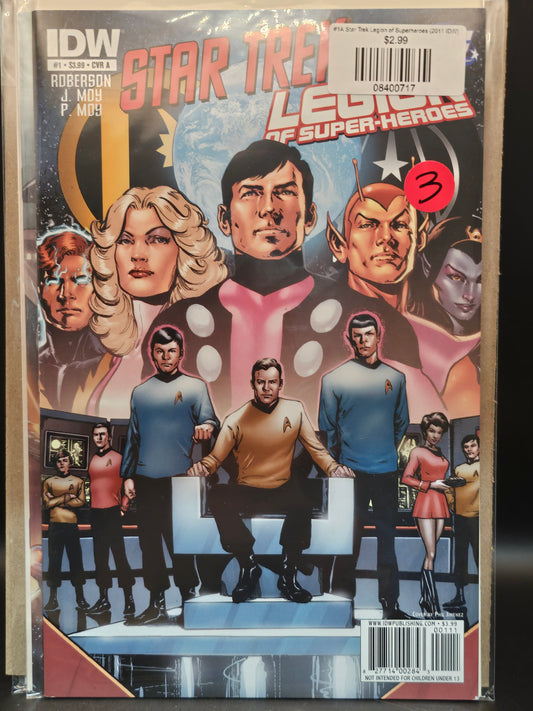 #1A Star Trek Legion of Superheroes (2011 IDW)