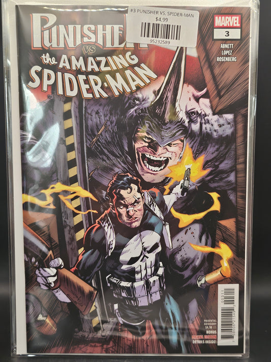 #3 PUNISHER VS. SPIDER-MAN