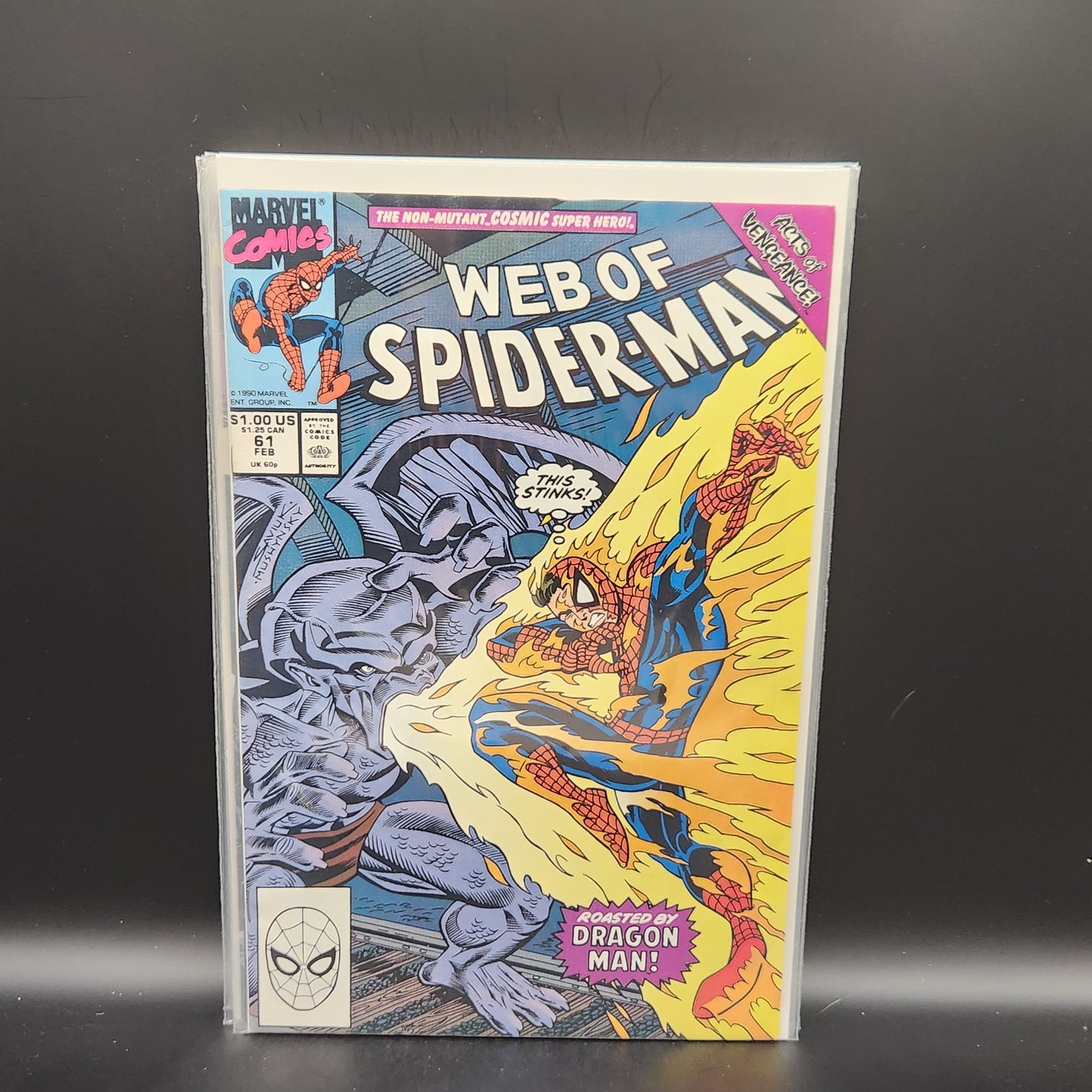 #61D Web of Spider-Man (1985 1st Series)
