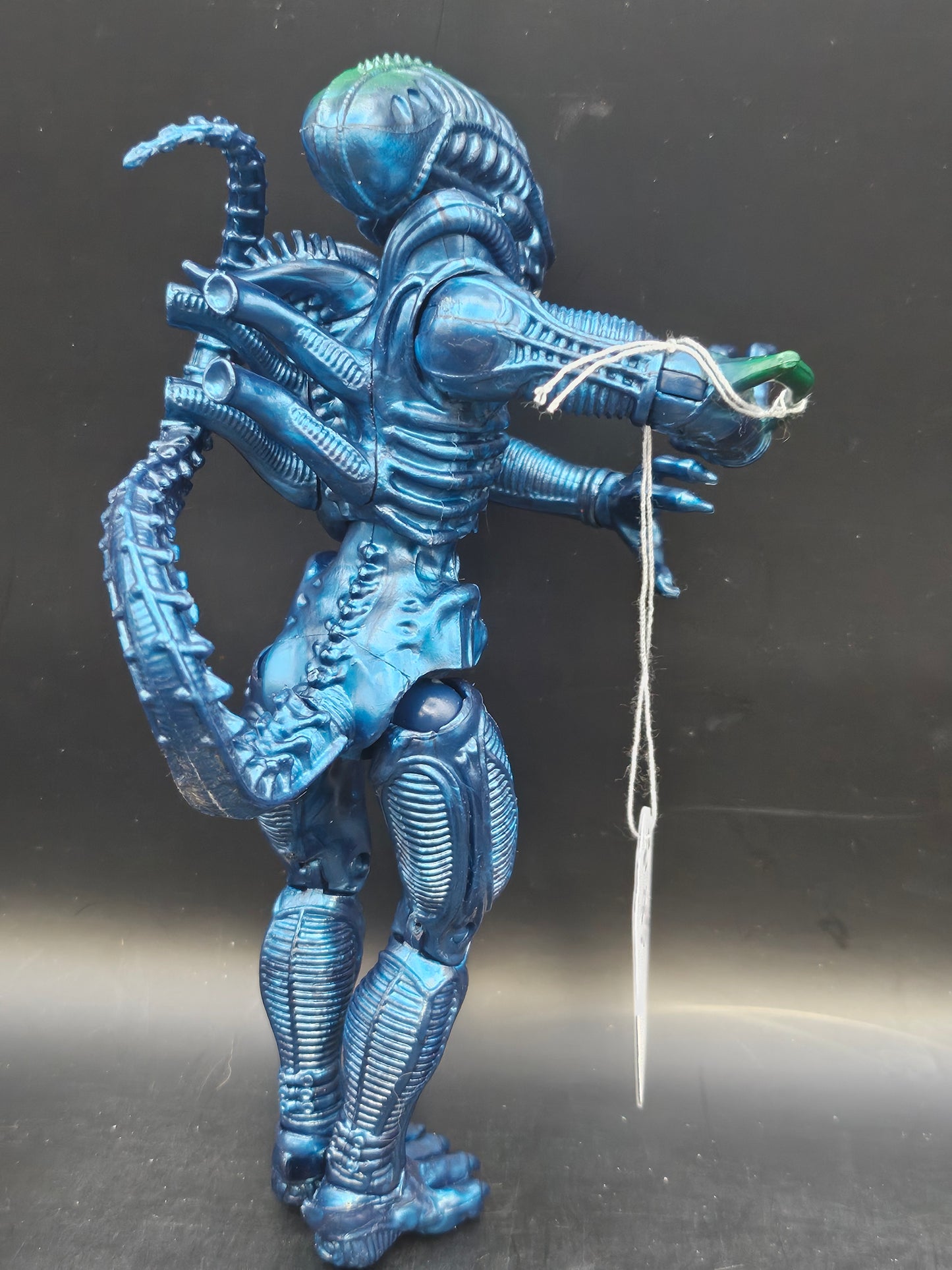 Alien figure Xenomorph Warrior 7" blue/greenish