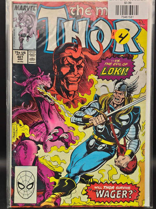 #401d Thor (1962 Marvel 1st Series Journey Into Mystery)
