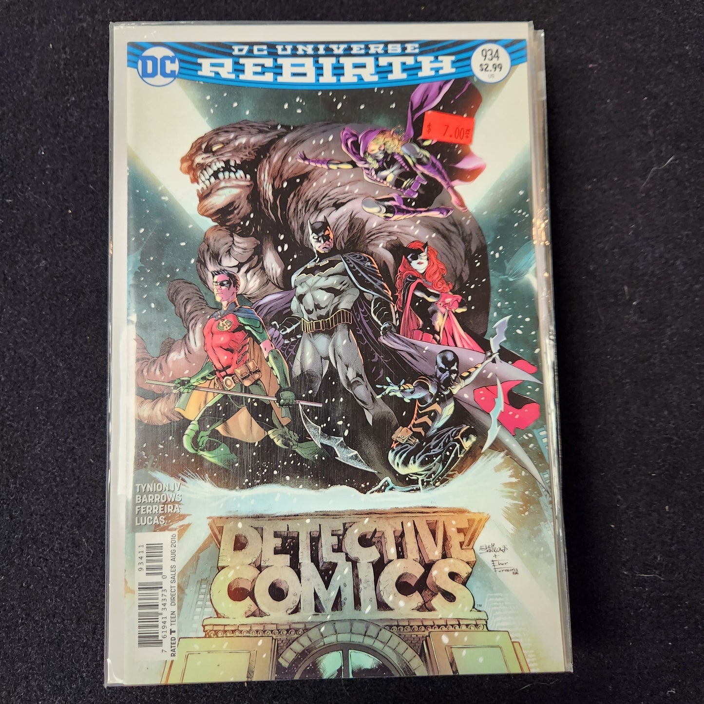 100.100 – #934 – Detective Comics 934–present 2016–present