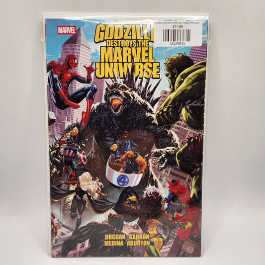 Godzilla Destroys the Marvel Universe TPB (2026 Marvel) #1