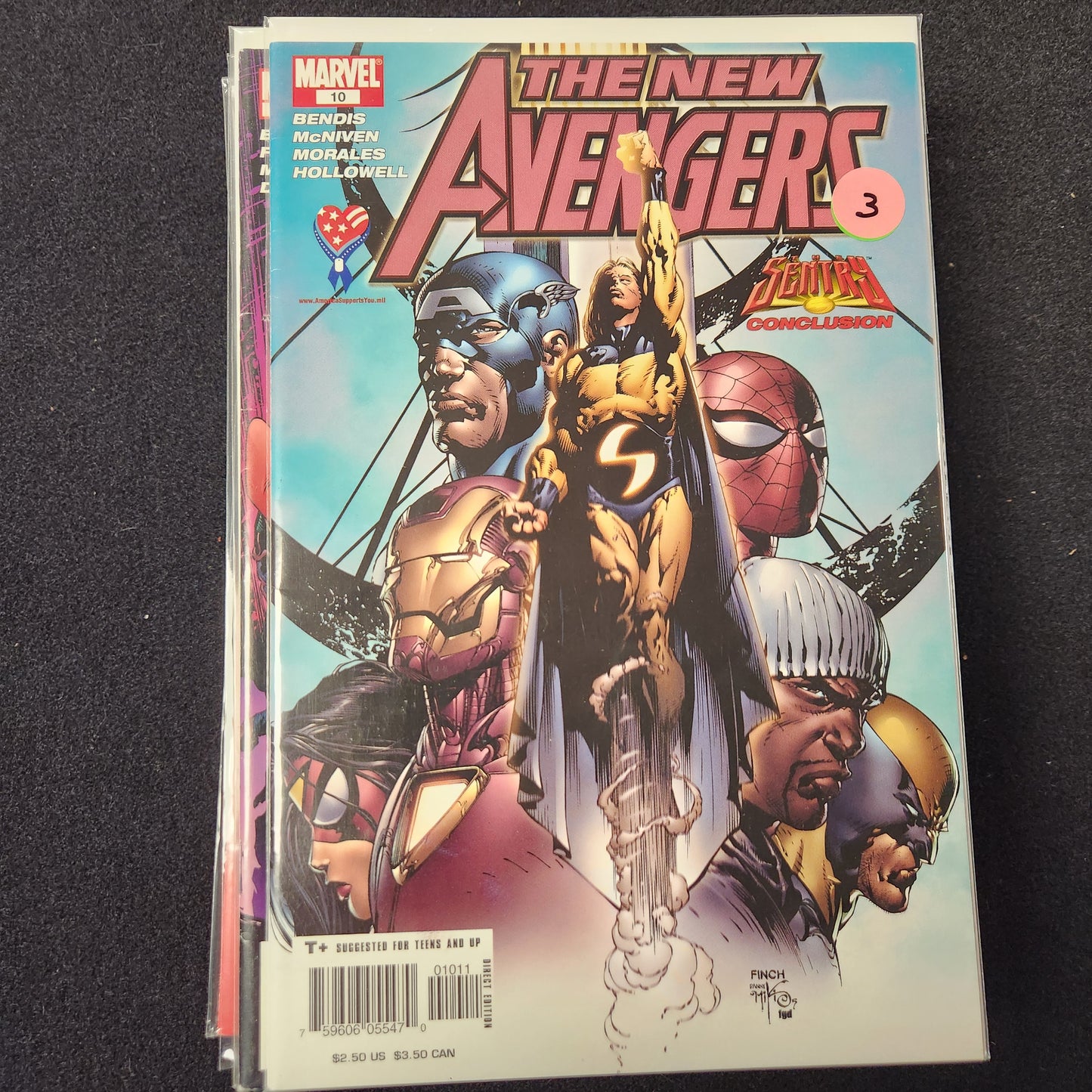New Avengers #10 (2005-10) green $3