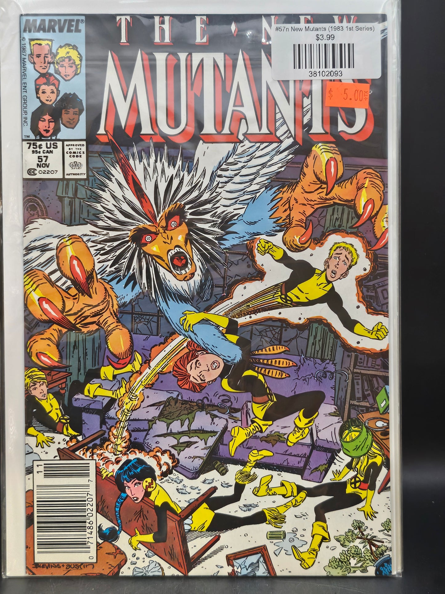 #57n New Mutants (1983 1st Series)