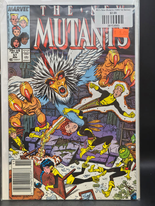 #57n New Mutants (1983 1st Series)