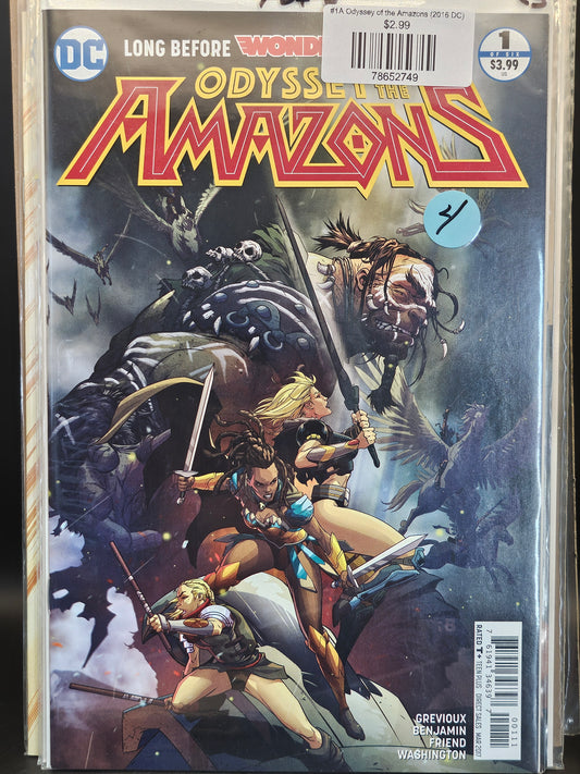 #1A Odyssey of the Amazons (2016 DC)