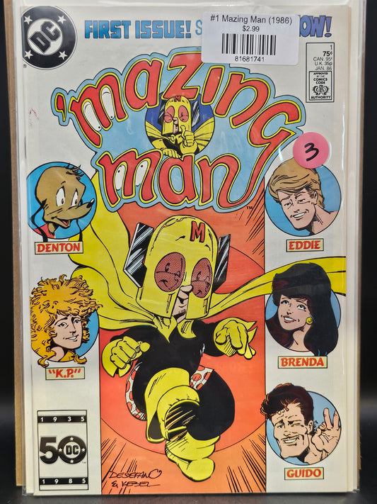 #1 Mazing Man (1986)
