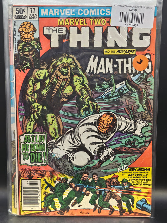 #77 Marvel Two-in-One (1974 1st Series)