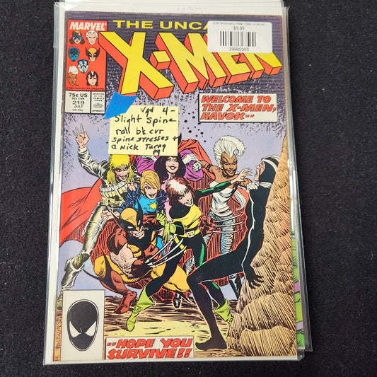 CI #219d Uncanny X-Men (1963 1st Series)