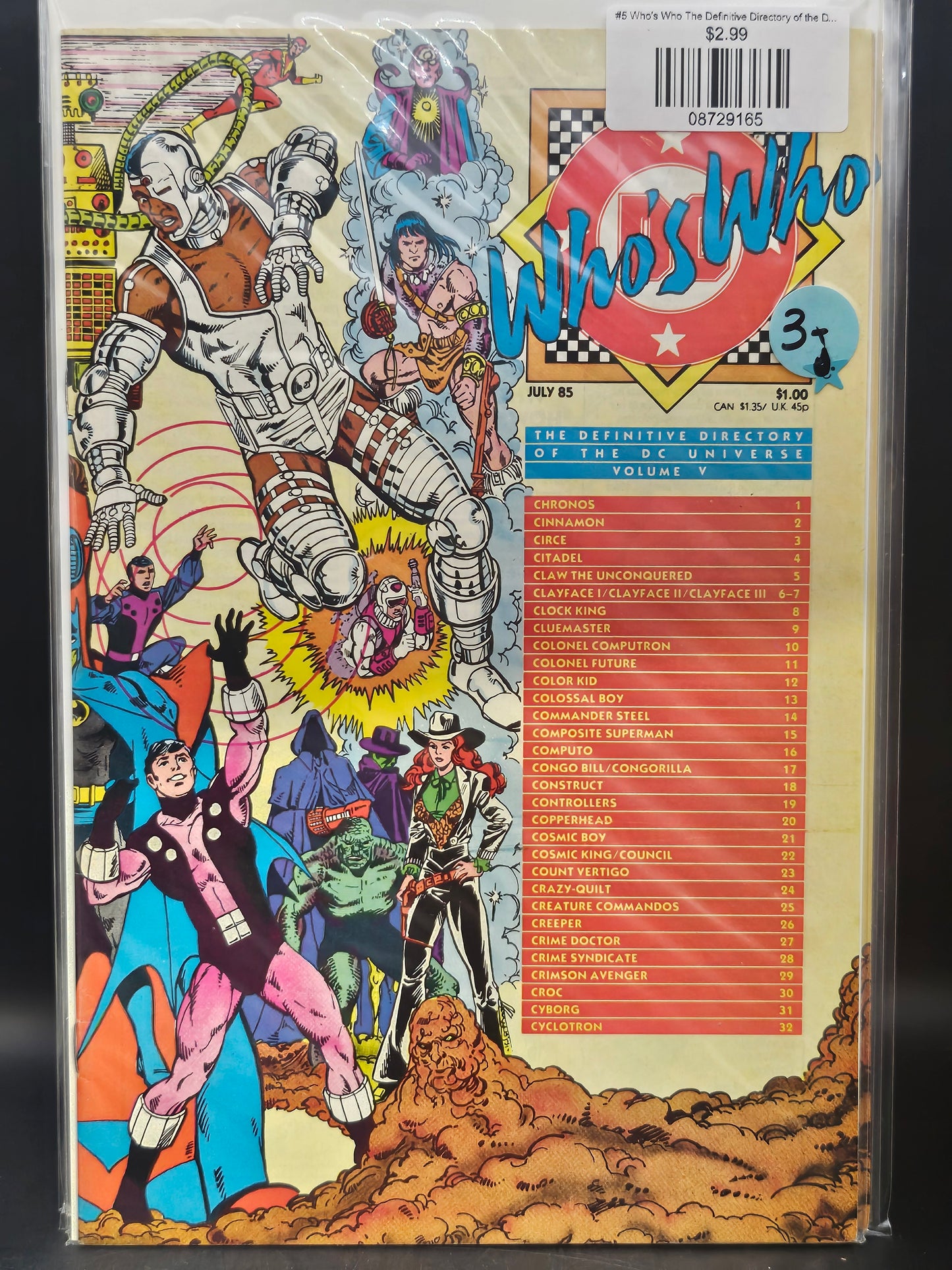 #5 Who's Who The Definitive Directory of the DC Universe (1985)